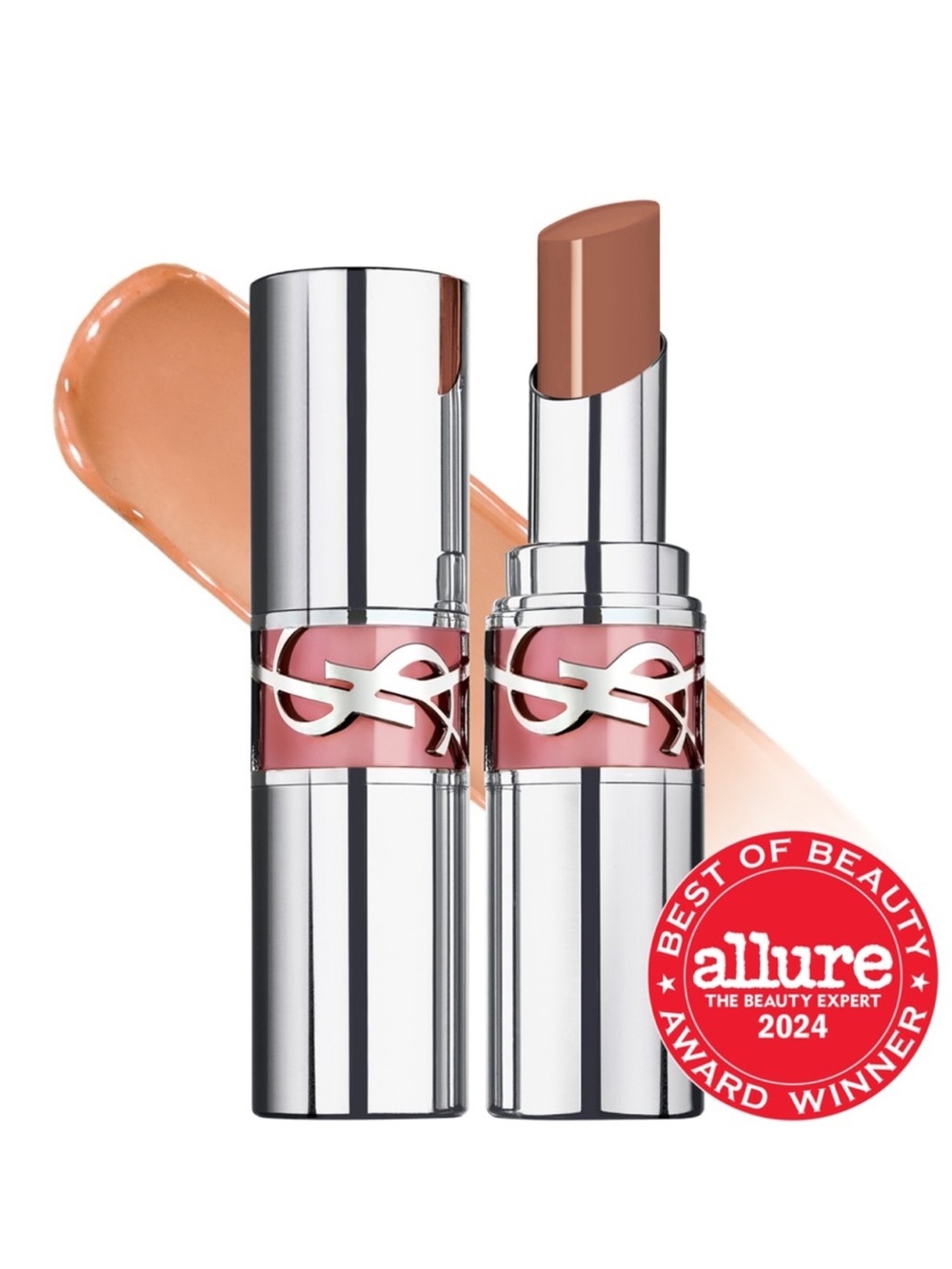 YSL Loveshine Lip Oil Stick in shade 204 Melted Honey